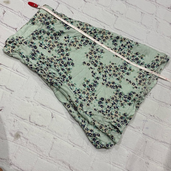 Kimchi & Blue from Urban Outfitters of Anthropologie Floral Mint Green Skirt M - Picture 3 of 14